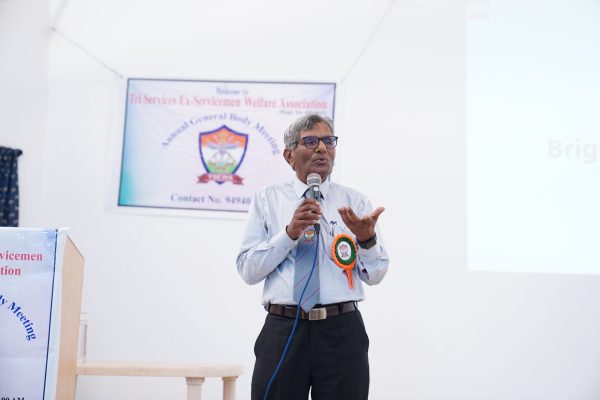 Address by Brig CS Vidyasagar, President